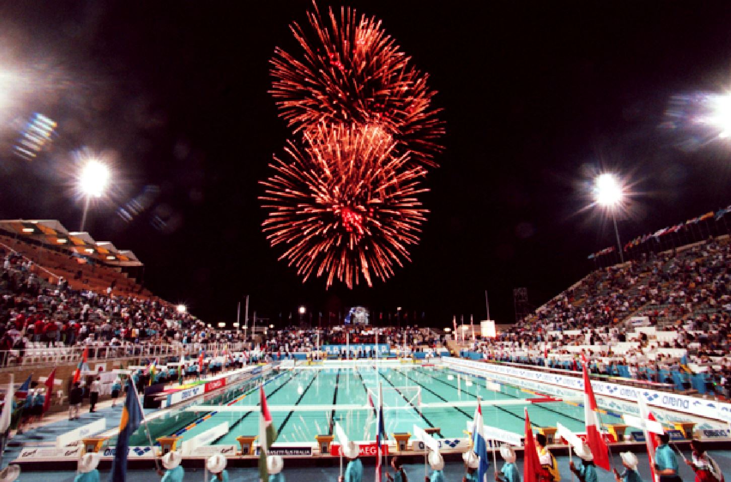 FINA World Swimming Championships at Perth HPC outdoor pool