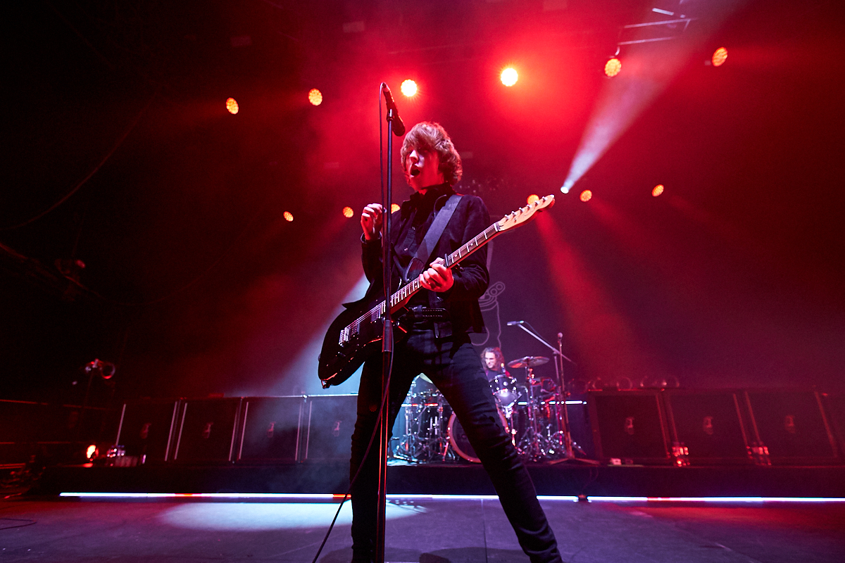 A photo of the artists Catfish and the Bottlemen performing at Perth HPC