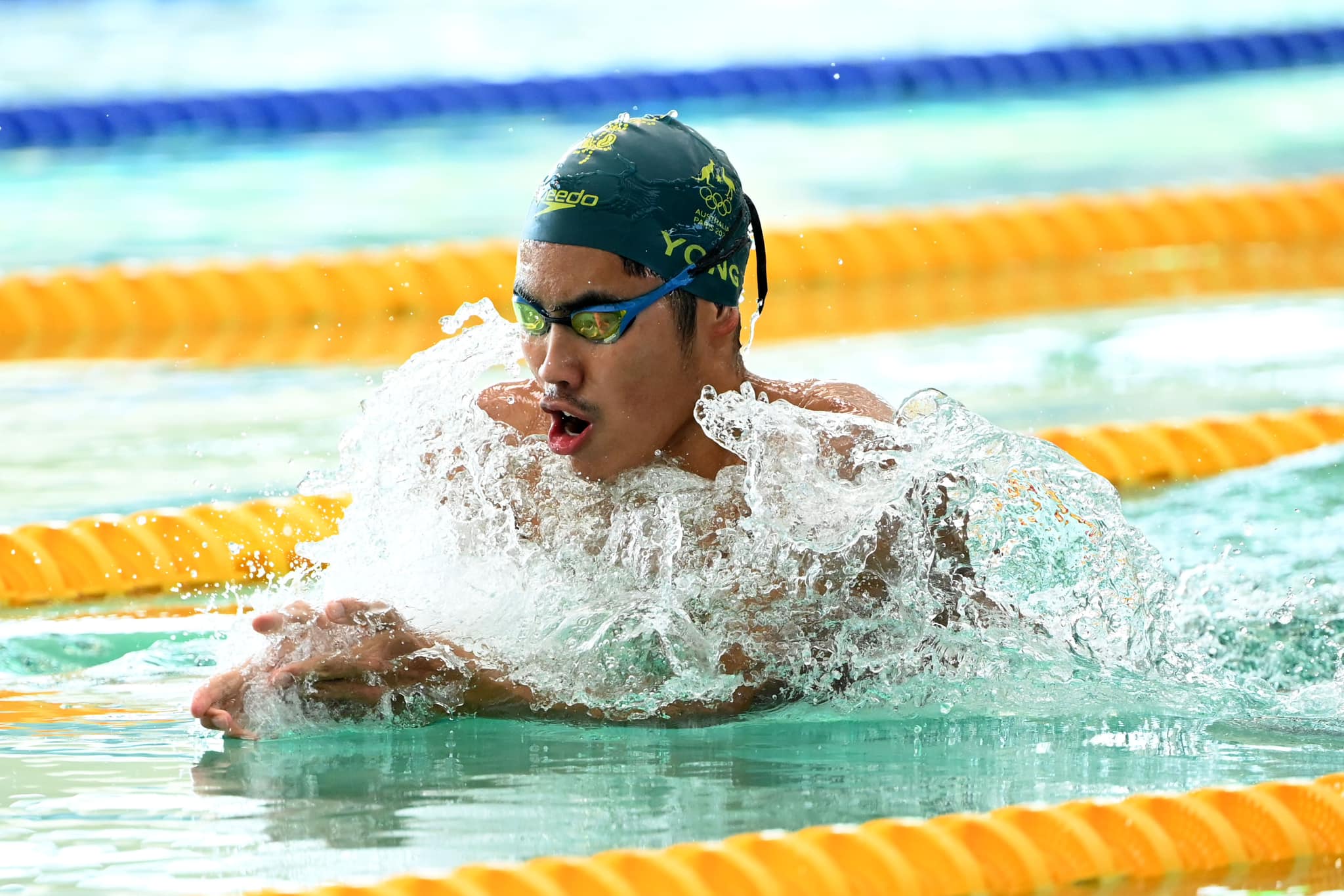 A photo of WAIS athlete and Olympian Josh Yong